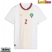 Morocco Achraf Hakimi #2 Replica Away Shirt Ladies World Cup 2026 Short Sleeve